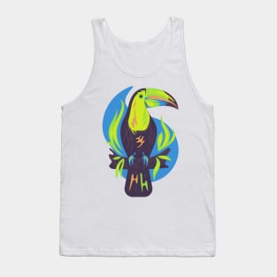 Toucan In Nature Camping Fun Tank Top